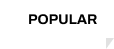 A metallic silver ribbon-shaped label with the word "POPULAR" written in bold black letters, typically used to highlight a featured or best-selling item.